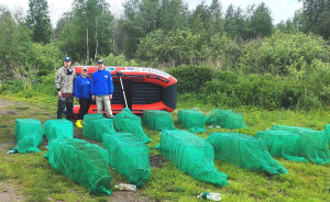 Учет раков в водоемах юга Тюменской области