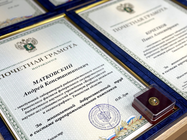 Поздравляем с заслуженными наградами!